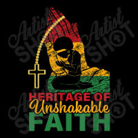 Heritage Of Unshakable Faith Women Black History Month Characters Vide Fleece Short | Artistshot