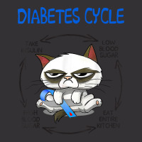 Diabetic Cycle Funny Cat Diabetes Awareness Vintage Short | Artistshot