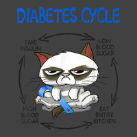 Diabetic Cycle Funny Cat Diabetes Awareness Vintage T-shirt | Artistshot