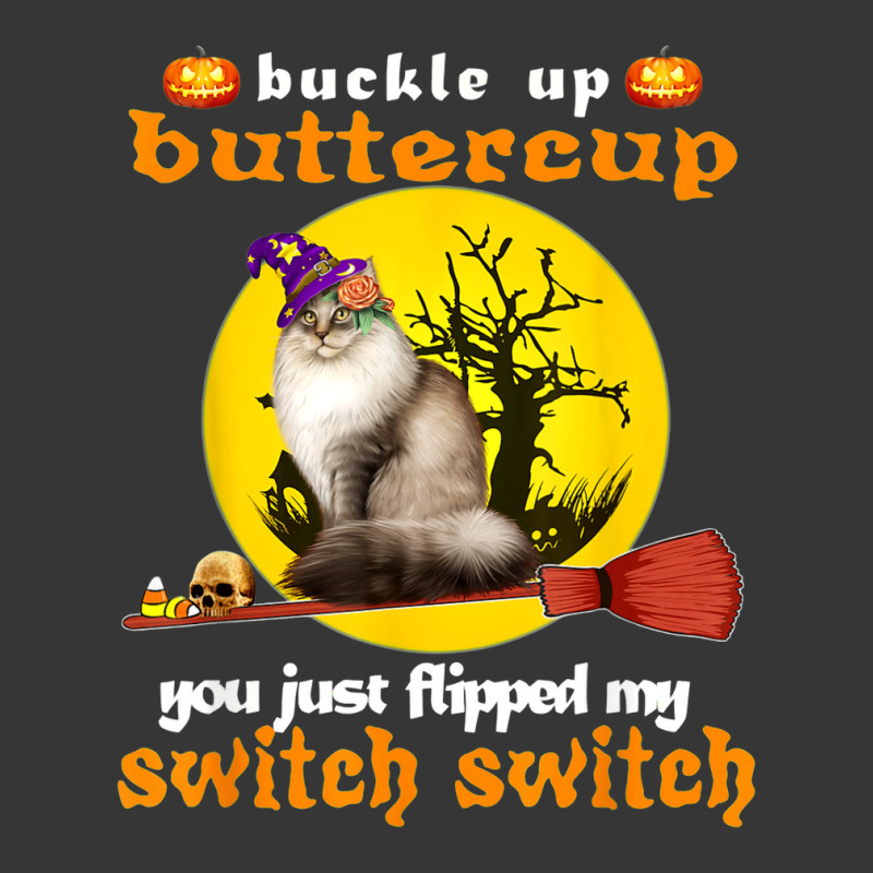 Buckle Up Buttercup Siberian Cat Halloween Toddler Hoodie by TopShirts | Artistshot