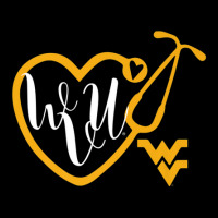 West Virginia Mountaineers Nurse - Heart Stethoscope Unisex Jogger | Artistshot