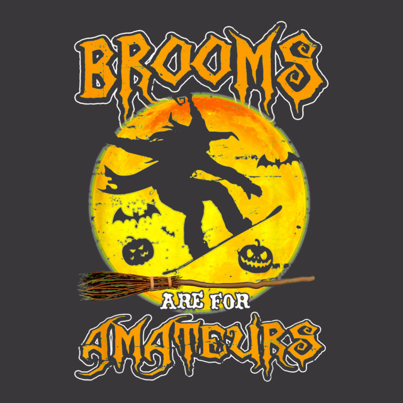 Brooms Are For Amateurs Witch Snowboarding Lover Halloween Ladies Curvy T-Shirt by Premium | Artistshot