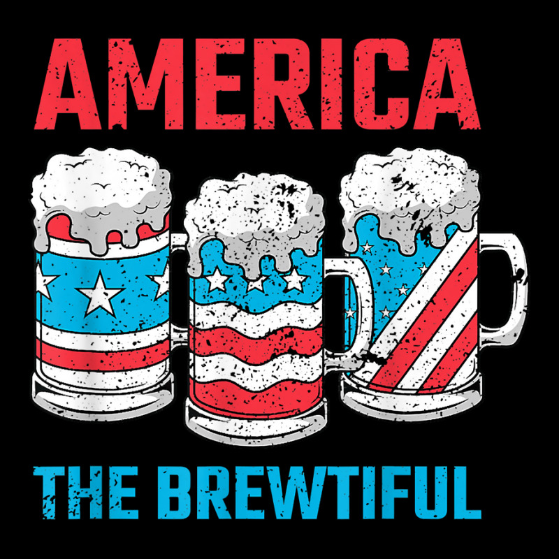 America The Brewtiful Funny July 4th Patriotic Bbq Cookout Lightweight Hoodie by MomoeNakatsuji | Artistshot