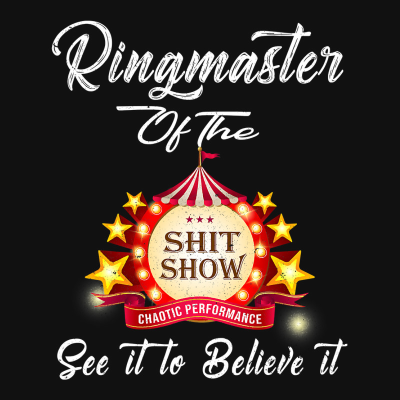 Ringmaster Of The Shitshow Funny Gift For Her  Him Cotton Baby Beanies by cm-arts | Artistshot