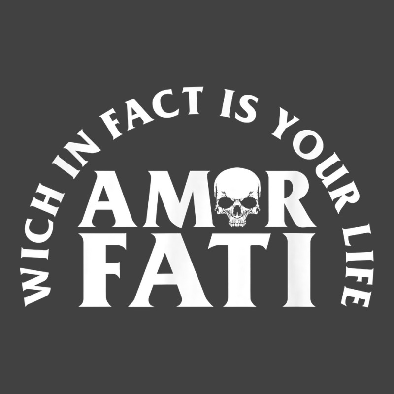 Amor Fati No Mercy Wich Is In Fact Your Life Repeat Grace Vintage T-Shirt by MomoeNakatsuji | Artistshot