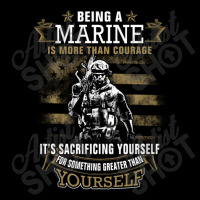 Being A Marine Sportswear Baby Tee | Artistshot