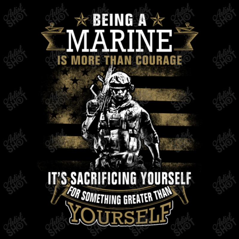 Being A Marine Sportswear Baby Tee by QomarXabier | Artistshot