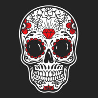 Sugar Skull Day Of The Dead Calavera 3/4 Sleeve Shirt | Artistshot