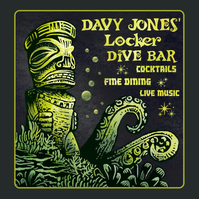 Davy Jone Locker, Davy Jone Locker Art, Davy Jone Locker Vitage, Davy  Women's Triblend Scoop T-shirt by SHOPBEEERQ | Artistshot