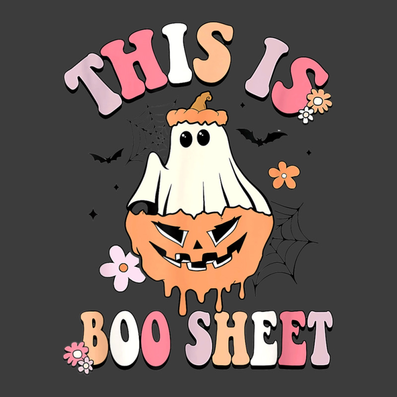 Groovy This Is Boo Sheet Floral Ghost Halloween Costume Men's Polo Shirt by Newart | Artistshot