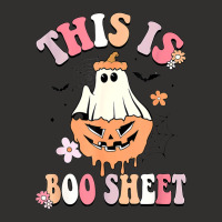 Groovy This Is Boo Sheet Floral Ghost Halloween Costume Champion Hoodie | Artistshot