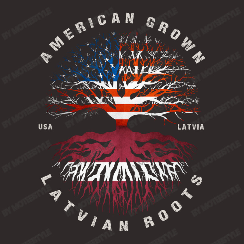 American Grown Latvian Roots Latvia Flag Racerback Tank by moteestyle | Artistshot