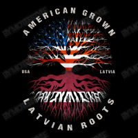 American Grown Latvian Roots Latvia Flag Long Sleeve Shirts | Artistshot