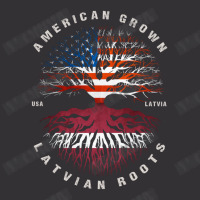 American Grown Latvian Roots Latvia Flag Vintage Hoodie | Artistshot