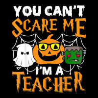 Halloween 2022 You Cant Scare Me Im A Teacher Scary Ghost Adjustable Cap | Artistshot