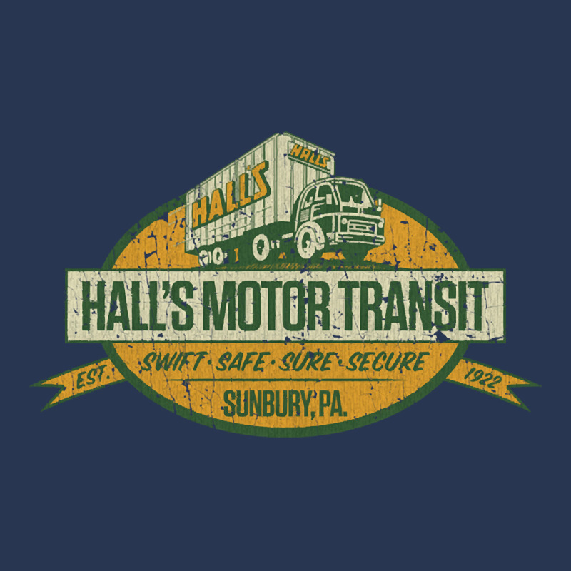 Halls Motor Transit, The Halls Motor Transit, Sunbury, Halls Motor Tra Men Denim Jacket | Artistshot