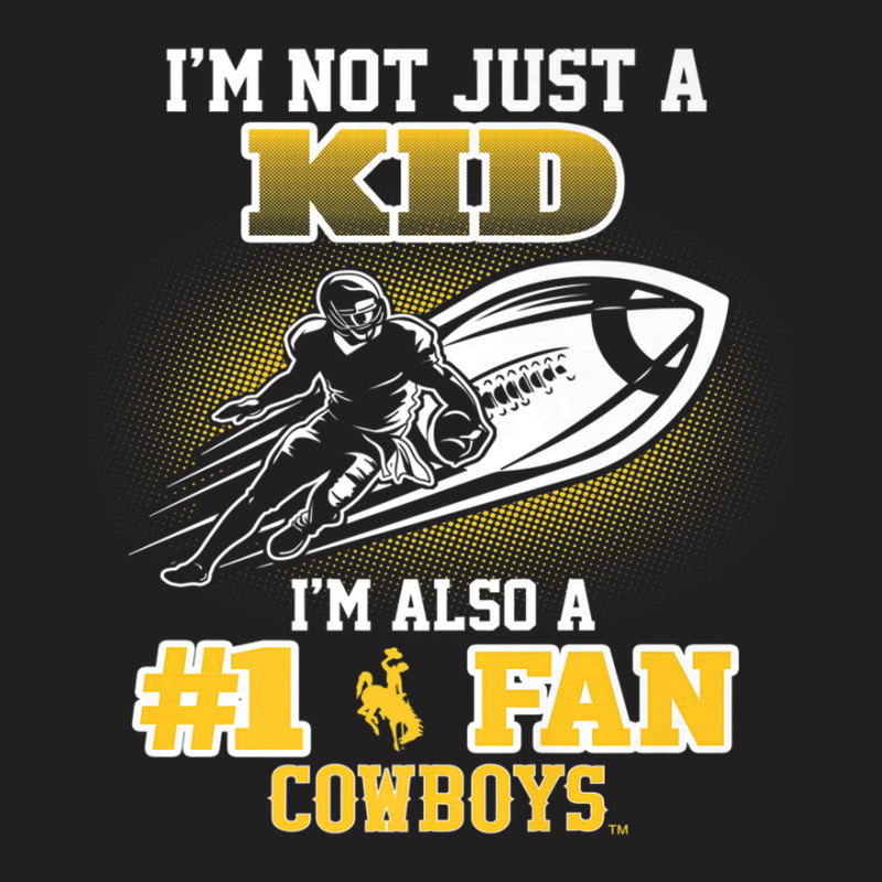 Wyoming Cowboys 097 Not Just Kid Graphic Gameday Alumni T-shirt | Artistshot