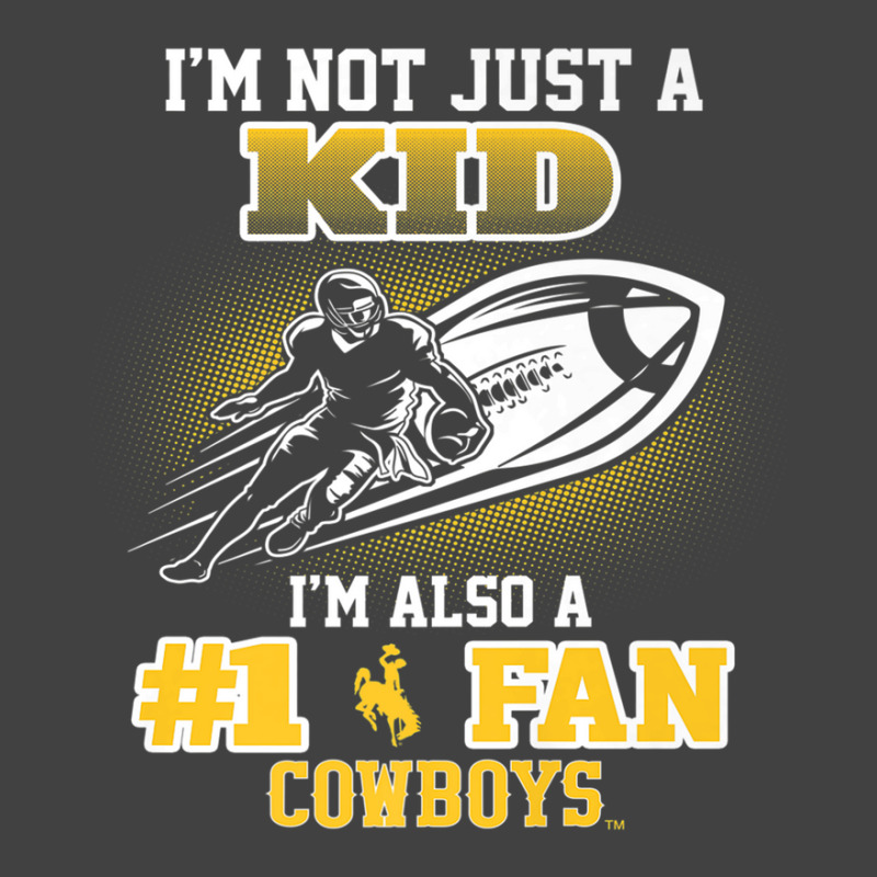 Wyoming Cowboys 097 Not Just Kid Graphic Gameday Alumni Vintage T-shirt | Artistshot