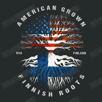 American Grown Finnish Roots Finland Flag Women's Triblend Scoop T-shirt | Artistshot