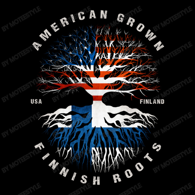 American Grown Finnish Roots Finland Flag Maternity Scoop Neck T-shirt by moteestyle | Artistshot