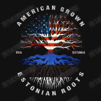 American Grown Estonian Roots Estonia Flag Rectangle Patch | Artistshot