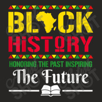 Honoring Pasinspiring Future - Black History Month Music Vintage Ladies Fitted T-shirt | Artistshot