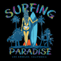 Surfing Paradise California, Surfing Paradise California Vintage, Surf Pocket T-shirt | Artistshot