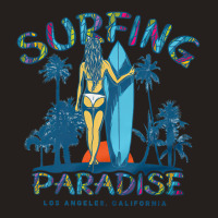 Surfing Paradise California, Surfing Paradise California Vintage, Surf Tank Top | Artistshot