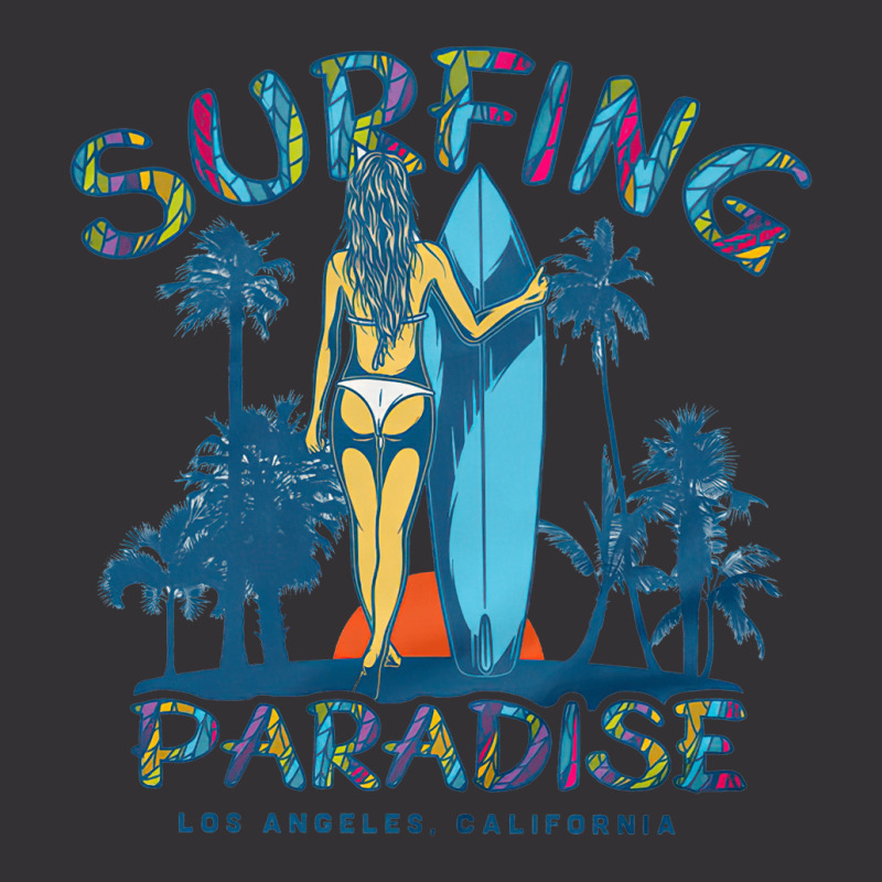 Surfing Paradise California, Surfing Paradise California Vintage, Surf Vintage Hoodie And Short Set | Artistshot