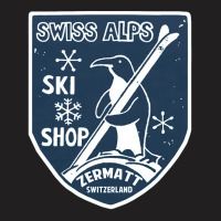 Ski Swiss Alp, Ski Swiss Alp Vintage, Ski Swiss Alp Art, Ski Swiss Alp T-shirt | Artistshot