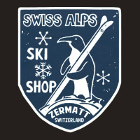 Ski Swiss Alp, Ski Swiss Alp Vintage, Ski Swiss Alp Art, Ski Swiss Alp Tank Top | Artistshot