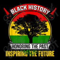 Honoring The Pasinspiring The Future - Black History Month Music Retro Cropped Hoodie | Artistshot