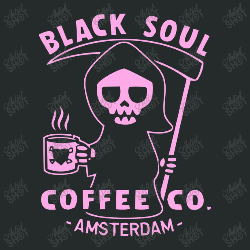 Black Soul Coffee Women's Triblend Scoop T-shirt by liodraart | Artistshot