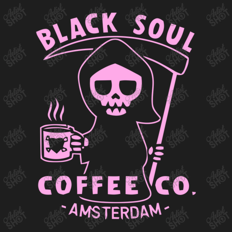 Black Soul Coffee Classic T-shirt by liodraart | Artistshot