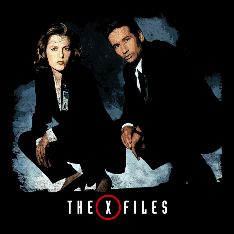 The X Files, The X Files Art, The X Files Vintage, The X Files Paintin V-neck Tee | Artistshot