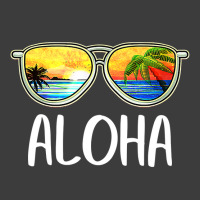 Aloha Hawaii Hawaiian Island Sunglasses Palm Trees Beach Men's Polo Shirt | Artistshot