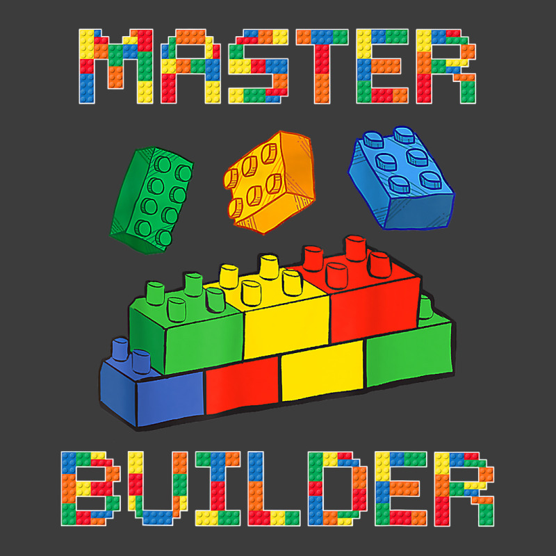 Brick Builder Blocks Building Master Builder Funny Toys Kids Men's Polo Shirt | Artistshot