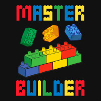 Brick Builder Funny Blocks Building Master Builder Toys Kids Round Patch | Artistshot