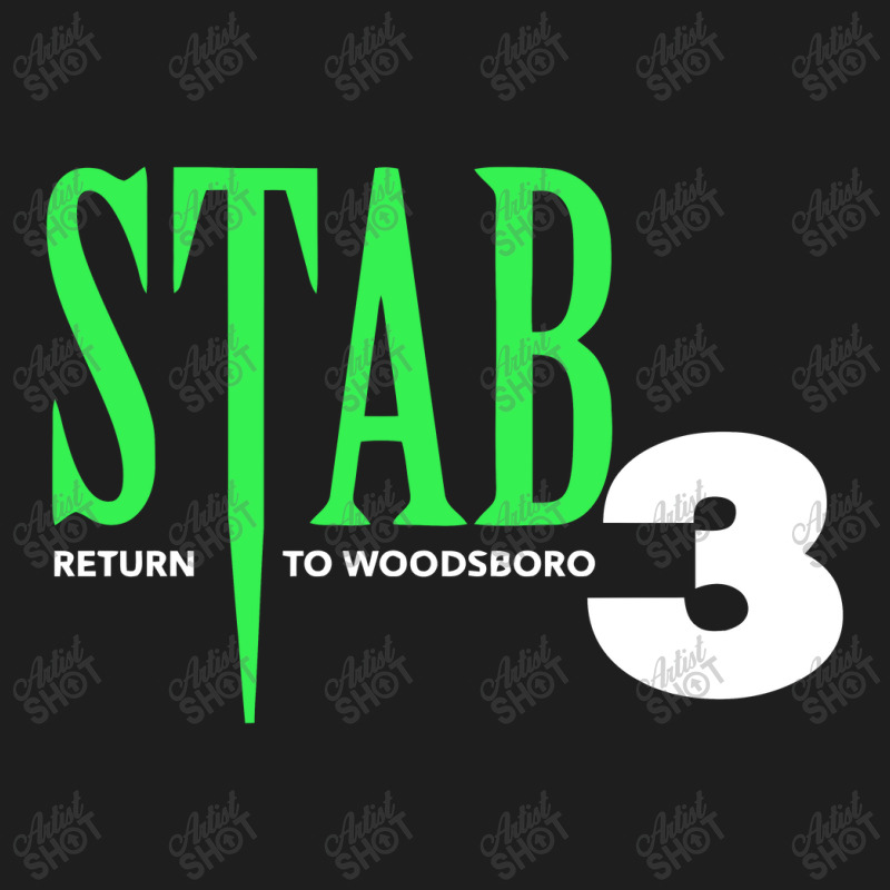 Stab 3 Return To Woodsboro Scream Classic T-shirt by bittersweet_bear | Artistshot