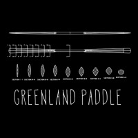 Greenland Kayak Paddle Cross Section Drawing Men's 3/4 Sleeve Pajama Set | Artistshot