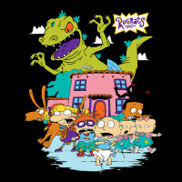 Rugrats Running Away From Reptar Maternity Scoop Neck T-shirt | Artistshot