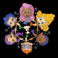 Bubble Guppies Synchronized Swimming Circle Portrait Adjustable Cap | Artistshot