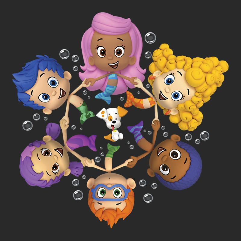 Bubble Guppies Synchronized Swimming Circle Portrait Printed hat by cm-arts | Artistshot