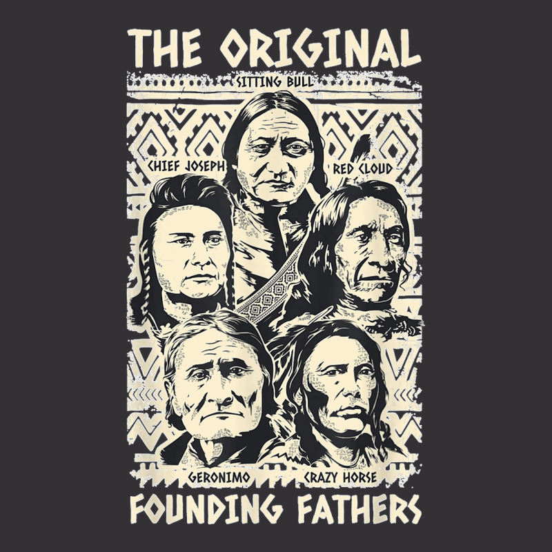 Original Founding Fathers Native American Indian Tribe Pride Vintage Hoodie | Artistshot