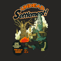 Undead Settlement Ladies Fitted T-shirt | Artistshot