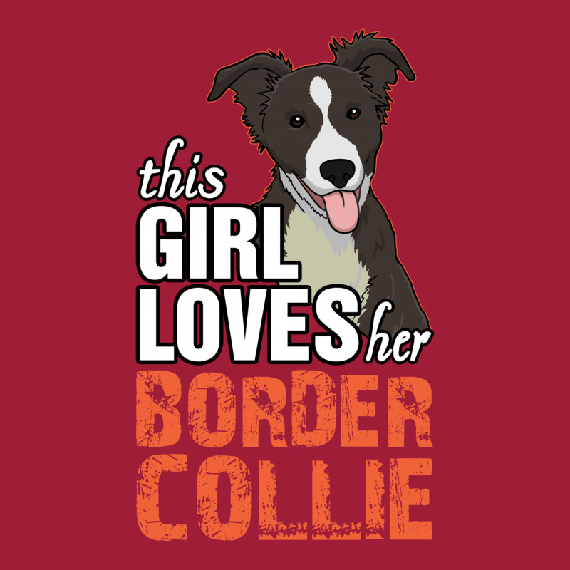 This Girl Loves Her Border Collie Ladies Polo Shirt by tshiart | Artistshot