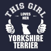 This Girl Loves Yorkshire Terriers Ladies Polo Shirt | Artistshot