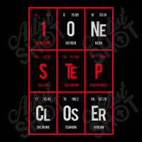 One Step Closer - Periodic Table Of Elements Men's 3/4 Sleeve Pajama Set | Artistshot