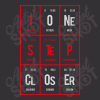 One Step Closer - Periodic Table Of Elements Vintage Hoodie And Short Set | Artistshot