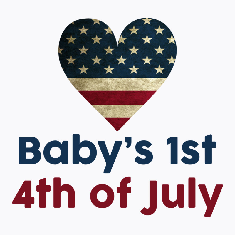 Baby's 1st 4th Of July T-shirt | Artistshot
